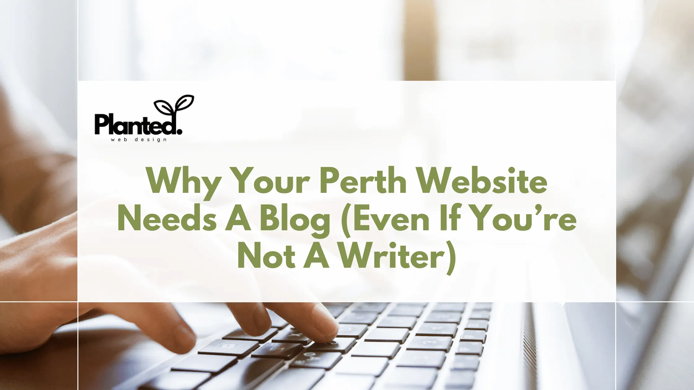 Perth Website Needs A Blog