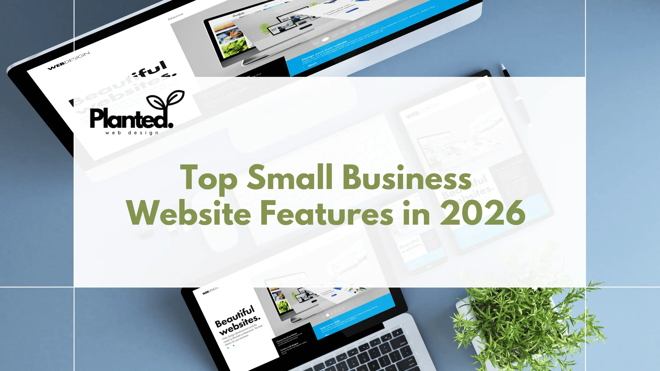Top Small Business Website Features in 2026